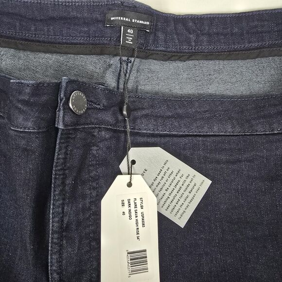 Universal Standard Size 40 Women Jeans High Rise NWT - Picture 6 of 11